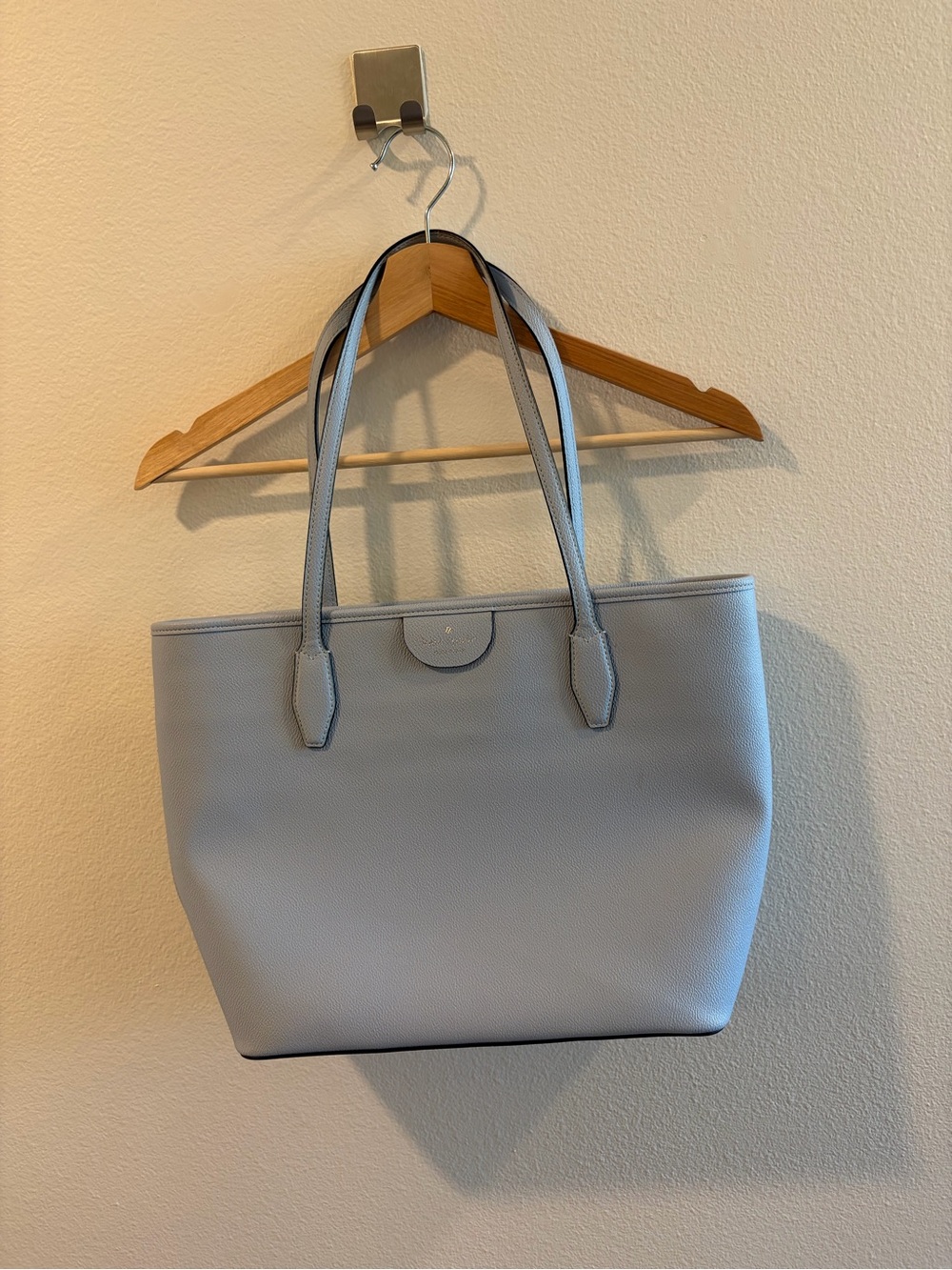 kate spade Leather Tote in Light Blue